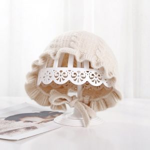 Mũ Len Xòe Dễ Thương Cho Bé