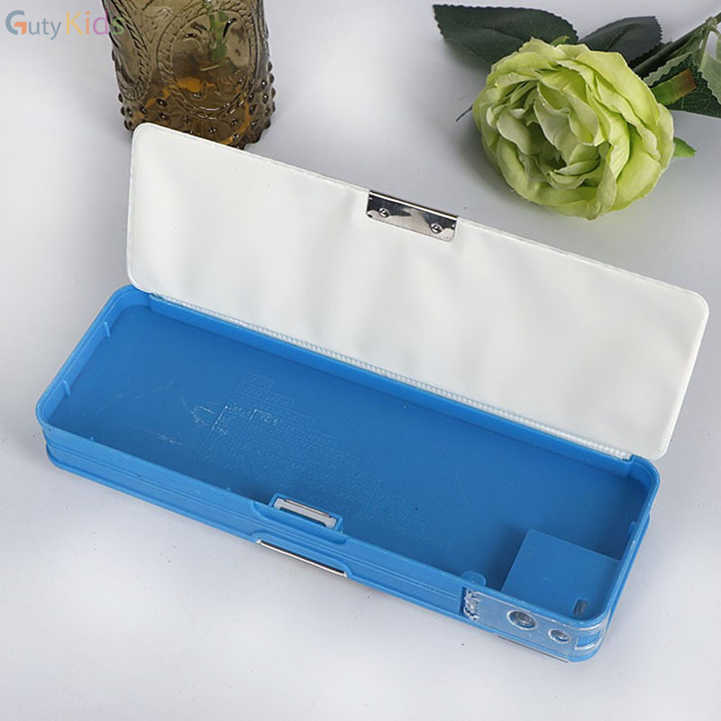 Hộp bút đa năng 3 trong 1 kèm máy tính và gọt bút chì cho bé