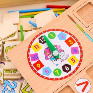 Đồ Chơi Toán Học Có Chữ Số, Que Tính, Bảng Số Bằng Gỗ cho bé