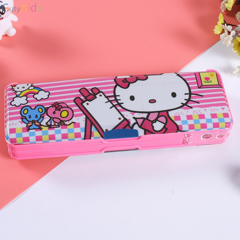 Hộp bút đa năng 3 trong 1 kèm máy tính và gọt bút chì cho bé