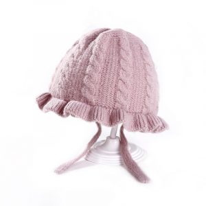 Mũ Len Xòe Dễ Thương Cho Bé