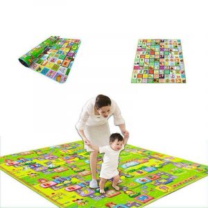 Thảm xốp Maboshi 2 mặt thoáng mát, chống trơn trượt cho bé
