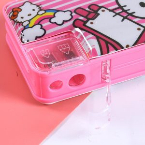 Hộp bút đa năng 3 trong 1 kèm máy tính và gọt bút chì cho bé