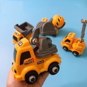 set 4 ô tô công trình