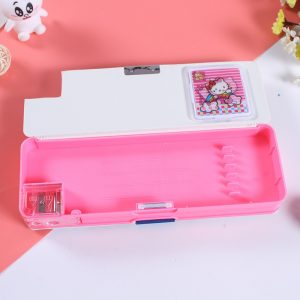 Hộp bút đa năng 3 trong 1 kèm máy tính và gọt bút chì cho bé