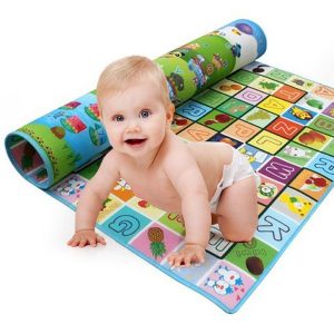 Thảm xốp Maboshi 2 mặt thoáng mát, chống trơn trượt cho bé