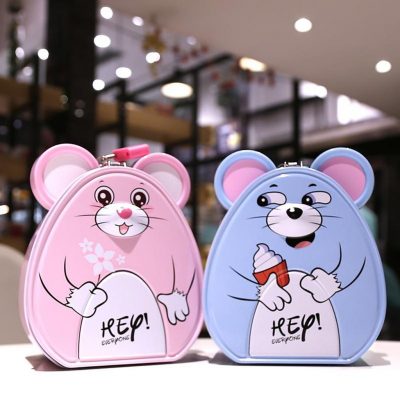 Hộp Két Sắt Mini Hình Chú Chuột