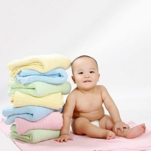 Chăn lưới xuất Nga khô thoáng cho bé