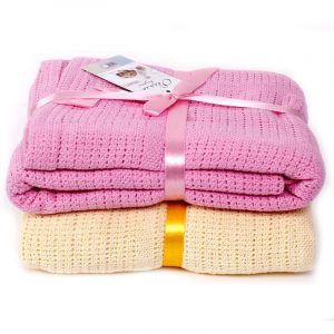 Chăn lưới xuất Nga khô thoáng cho bé