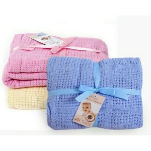 Chăn lưới xuất Nga khô thoáng cho bé