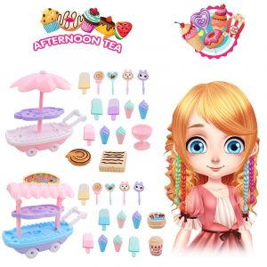 Bộ đồ chơi xe chở kem Snack Shop mẫu mới cho bé