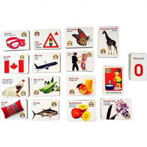 Bộ 416 Thẻ Học Tiếng Anh Thông Minh Flashcard Cho Bé