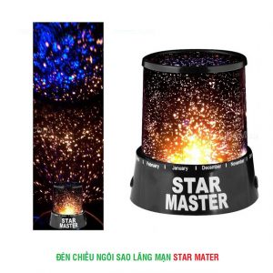 Đèn LED chiếu bầu trời đầy sao Star Master lung linh sắc màu cho bé