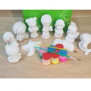 Bộ đồ chơi tô tượng 10 con cho bé thỏa sức sáng tạo