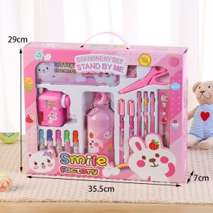 Bộ Dụng Cụ Học Tập Kèm Bình Nước Cho Bé