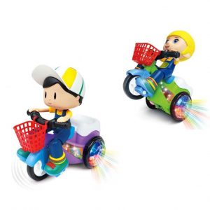 Đồ chơi cậu bé shipper đạp xe