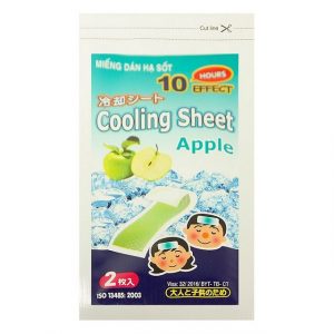 Miếng dán hạ sốt COOLING SHEET APPLE