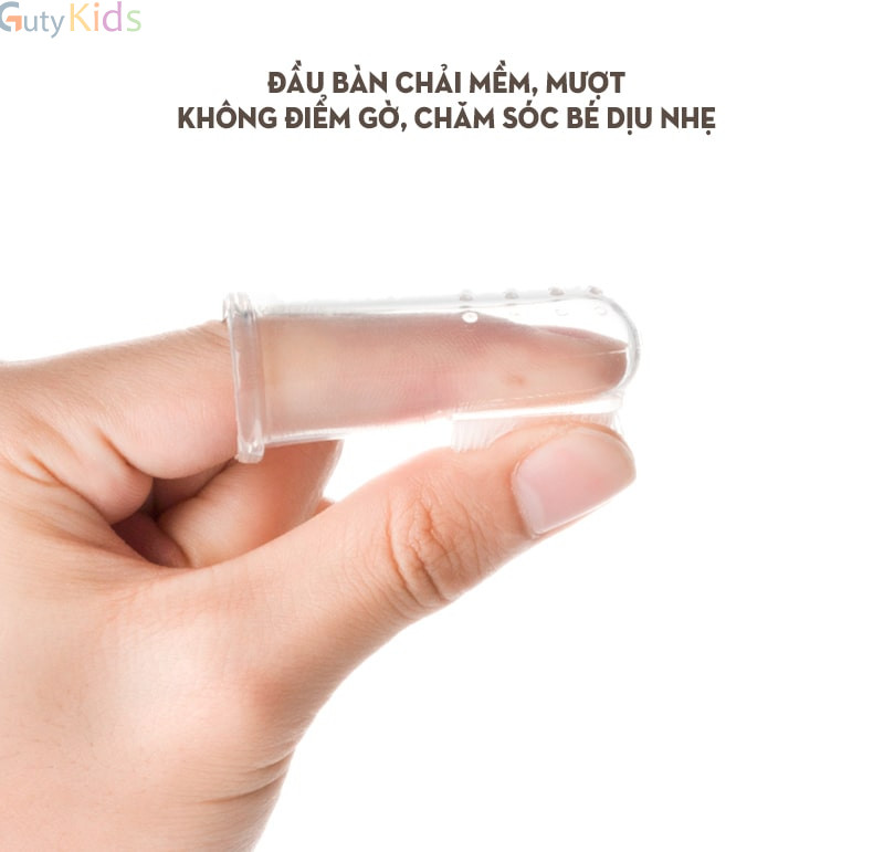 Bàn chải silicon Softtana an toàn tuyệt đối cho bé