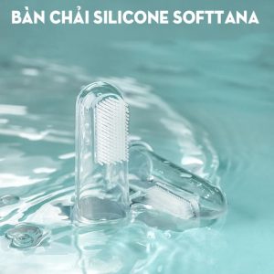 Bàn chải silicon Softtana an toàn tuyệt đối cho bé