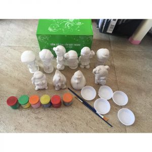 Bộ đồ chơi tô tượng 10 con cho bé thỏa sức sáng tạo