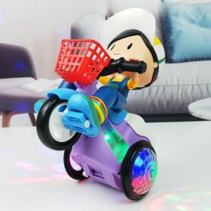 Đồ chơi cậu bé shipper đạp xe