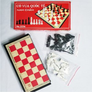 Bộ Bàn Cờ Vua Quốc Tế Có Nam Châm Chắc Chắn