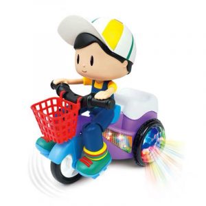 Đồ chơi cậu bé shipper đạp xe