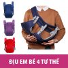 Đai địu em bé 4 tư thế an toàn chắc chắn tiện lợi
