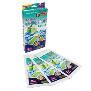 Miếng dán hạ sốt COOLING SHEET APPLE