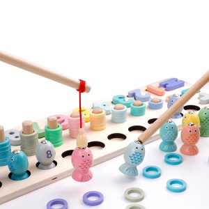 Bộ đồ chơi câu cá học chữ số